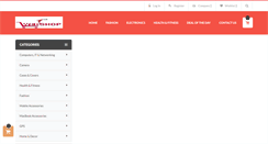 Desktop Screenshot of firstwebshop.com